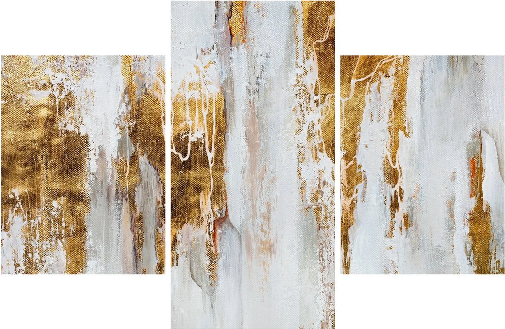 Tablou - Abstract auriu (90x60 cm)
