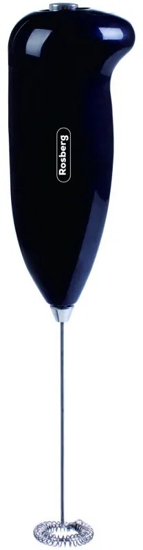 Resigilat: Mixer pentru frappe Rosberg R51163B, Mixer 11 cm, Baterii 2xAA, Negru