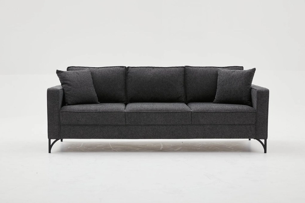 Canapea Berlin - Anthracite, Black