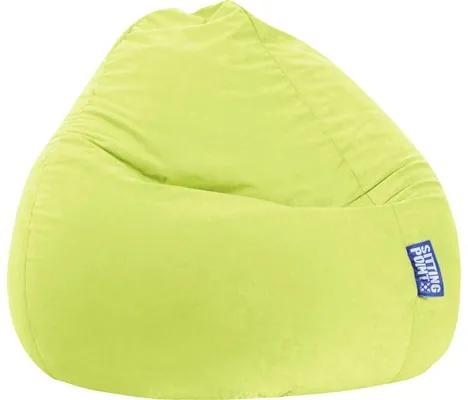 Fotoliu puf beanbag Easy XL verde 70x110 cm