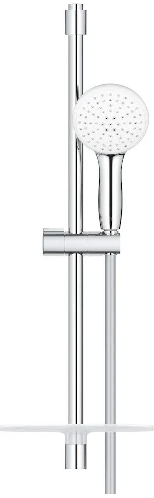 Grohe Tempesta 110 Set dus cu bara 60 cm si savoniera 2 jeturi, crom