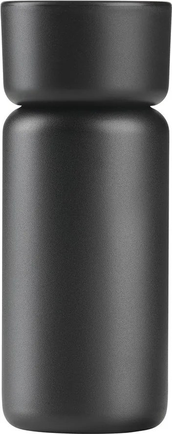 Cană termos neagră din oțel inoxidabil 400 ml Singles – Zone