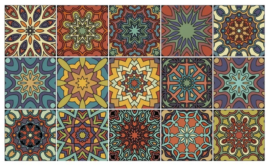 Set 15 autocolante Ambiance La Plata