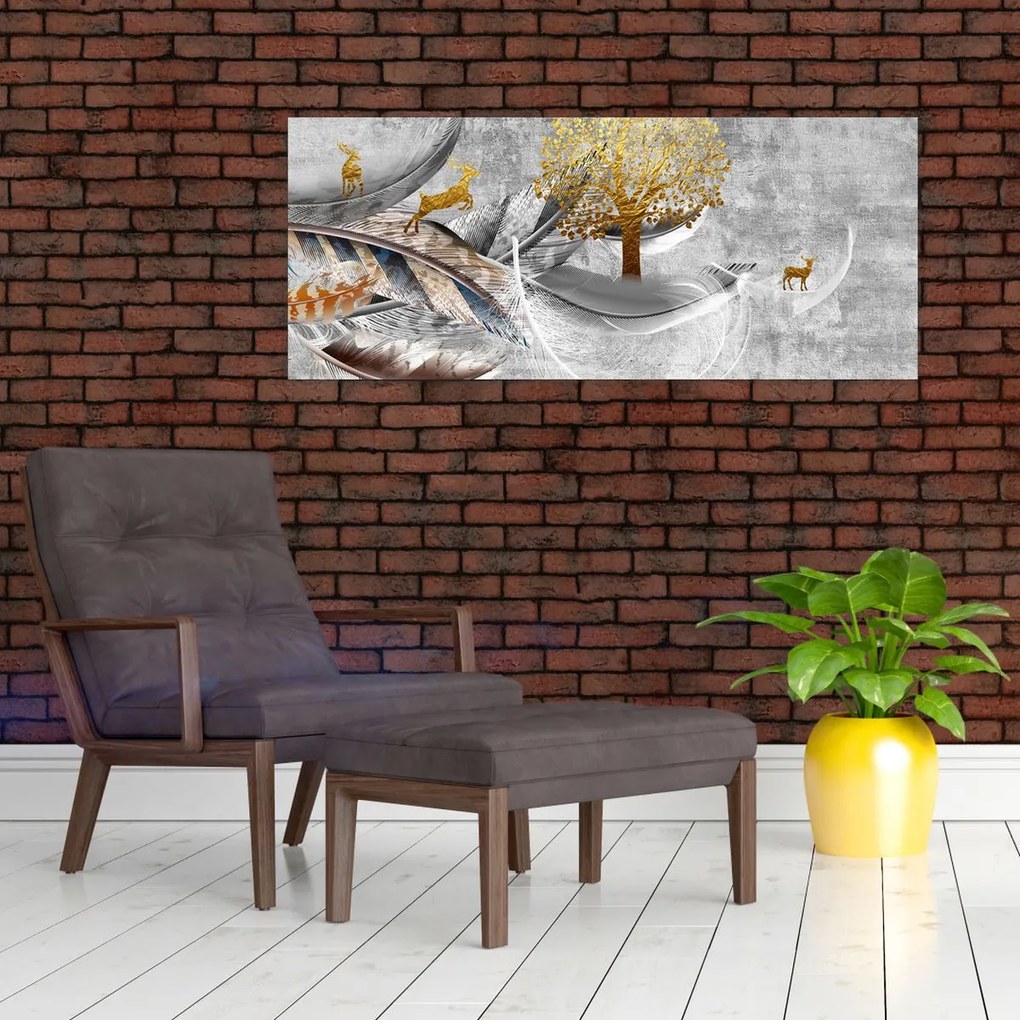 Tablou - Colaj (120x50 cm)