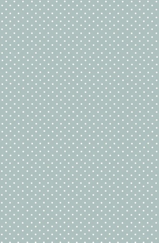 Colorat White Dots Față de masă de hârtie gri 120x180 cm