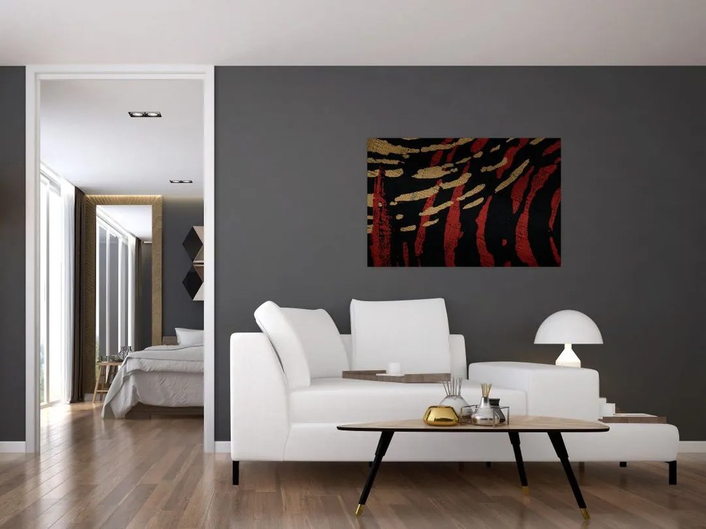 Tablou cu abstracție (90x60 cm)