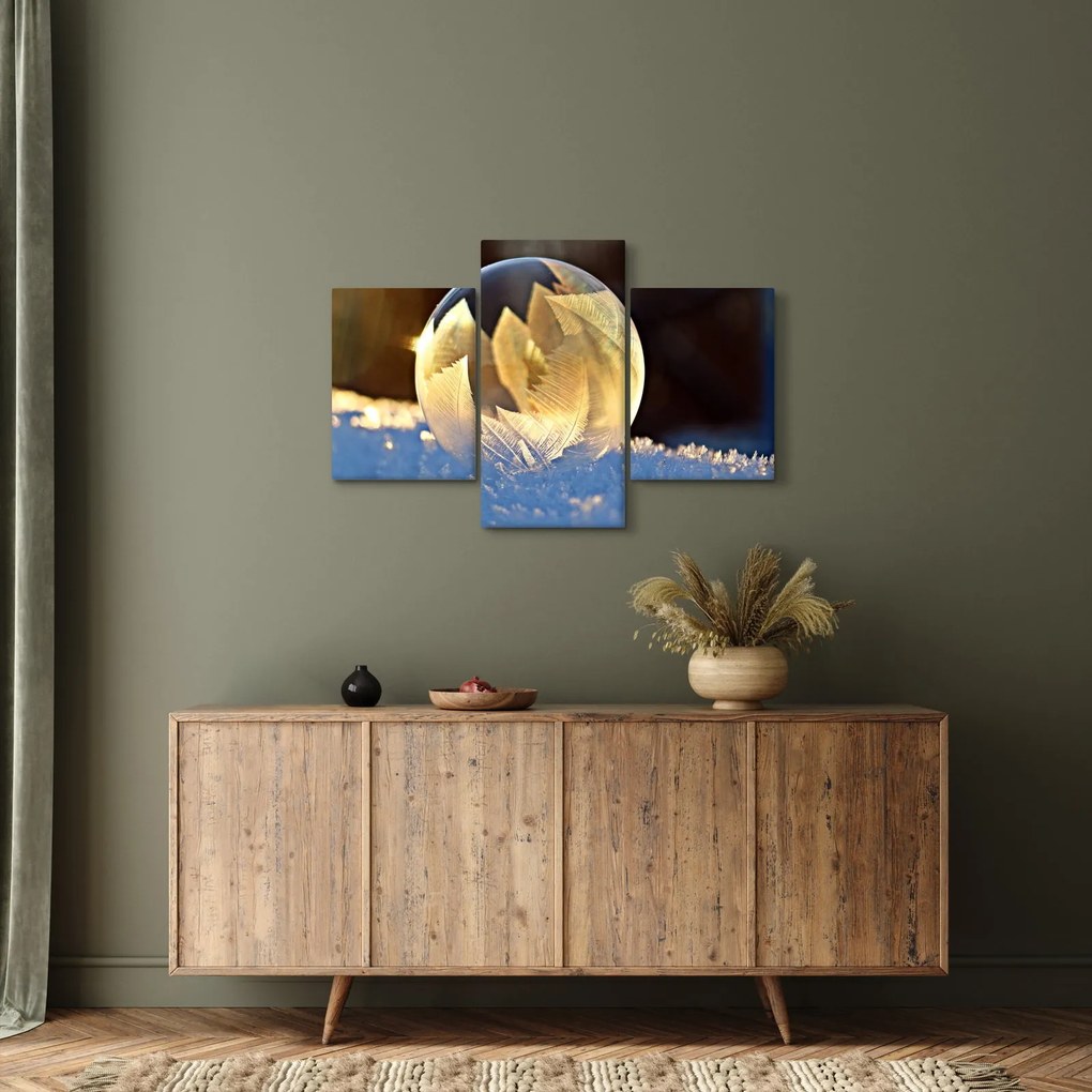 Tablou cu bulină înghețată (90x60 cm)