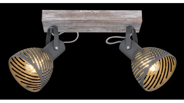 Spot MORI 2xE27/40W/230V Globo 54661-2