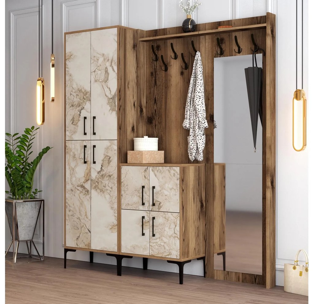 Mobilier hol Betina ABC (Nuc + Alb). 1089016
