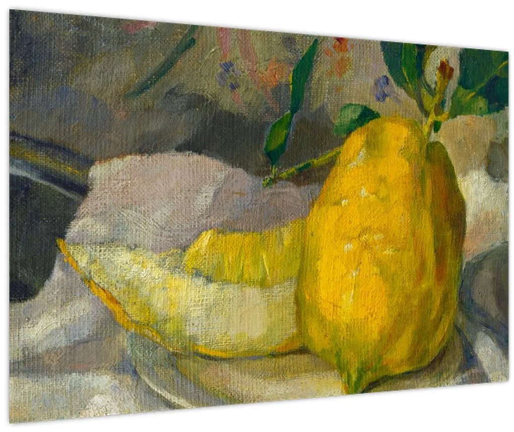 Tablou - French 19th Century, Melon and Lemon, reproducere (90x60 cm)