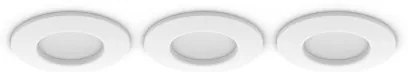 SET 3x corp de iluminat LED RGBW dimabil pentru baie Philips Hue SLIM LED/8,3W/230V