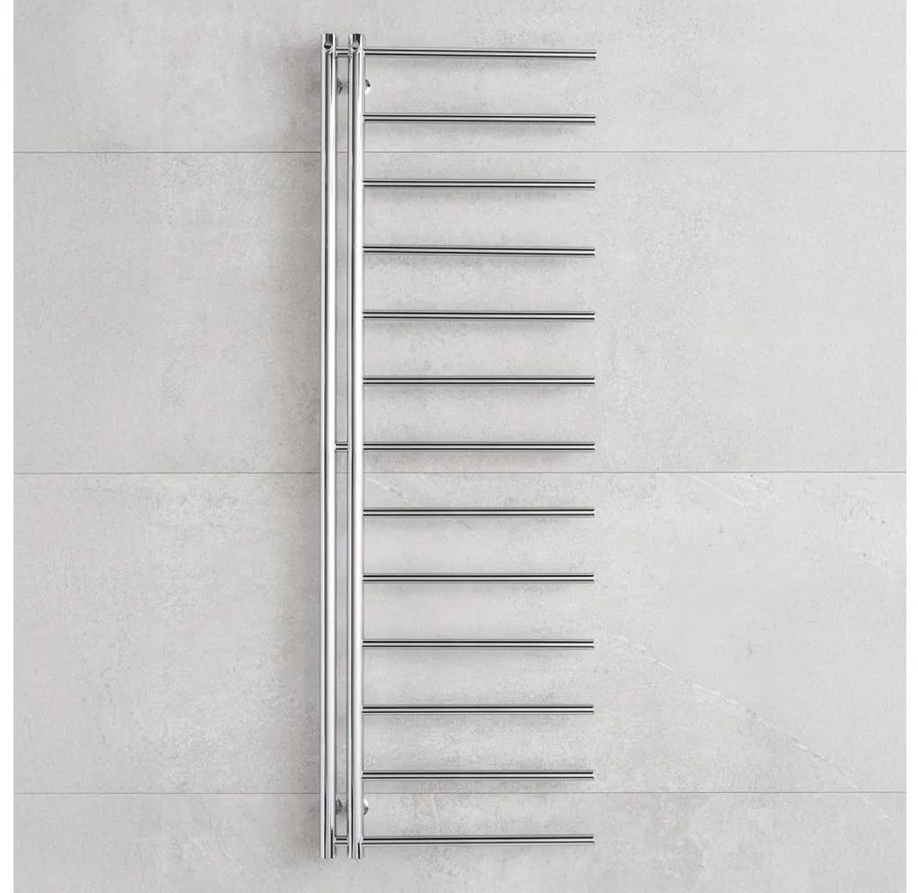 P.M.H. AP2C - Radiator de baie tip scară APOLLO, 219 W, 150 cm, montare dreapta/cromat