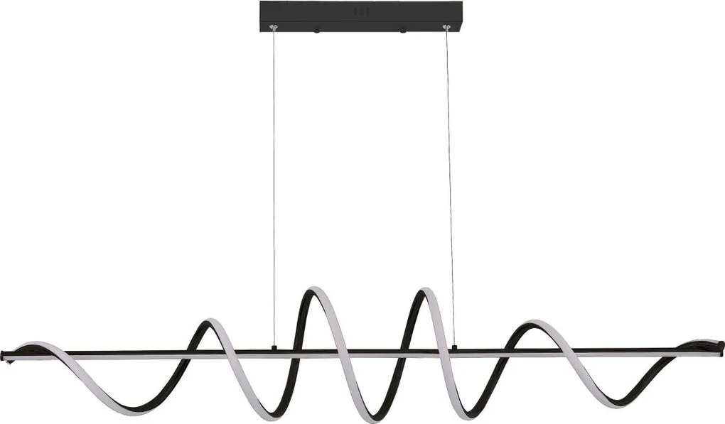 Zuma Line MS902-BK - Lustru LED suspendat pe cablu ESERO LED/60W/230V, negru