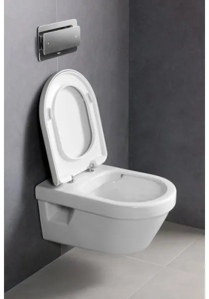 Villeroy & Boch ARCHITECTURA 5684R0R1 - vas WC suspendat, ceramică/alb