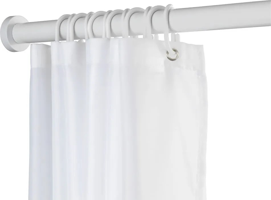 Tijă telescopică pentru baie Wenko Luz, lungime 70-115 cm, alb