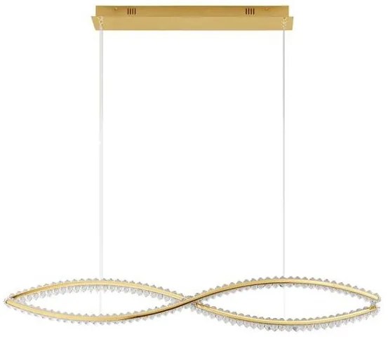 Lustra LED suspendata design elegant AURELIA 95W aurie