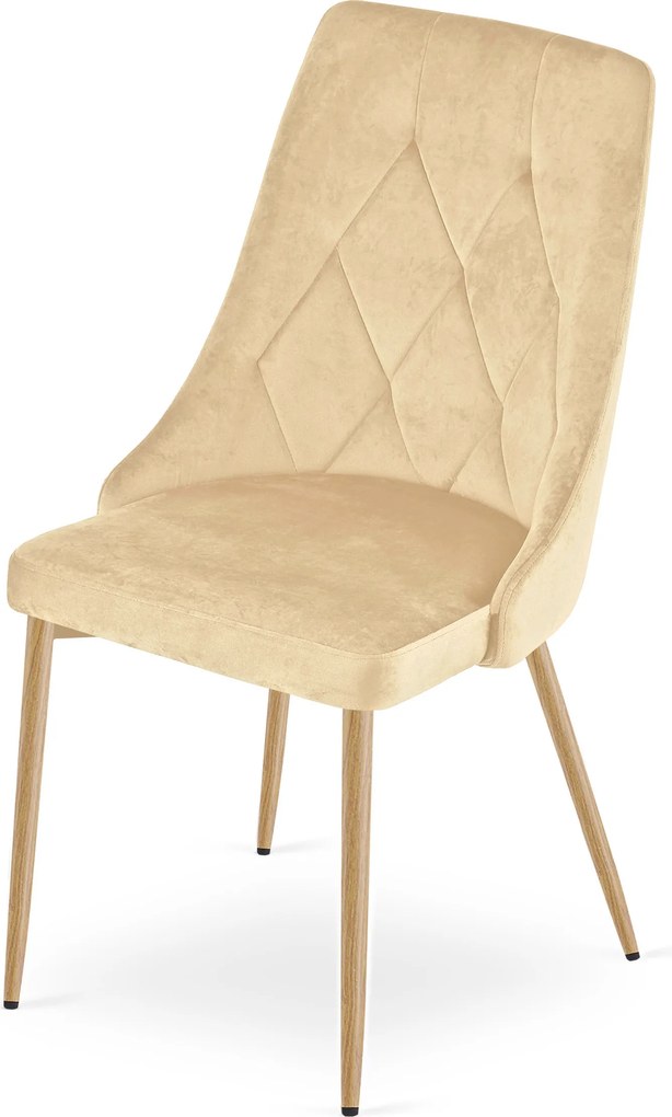 Scaun de masa IMOLA VELVET, bej