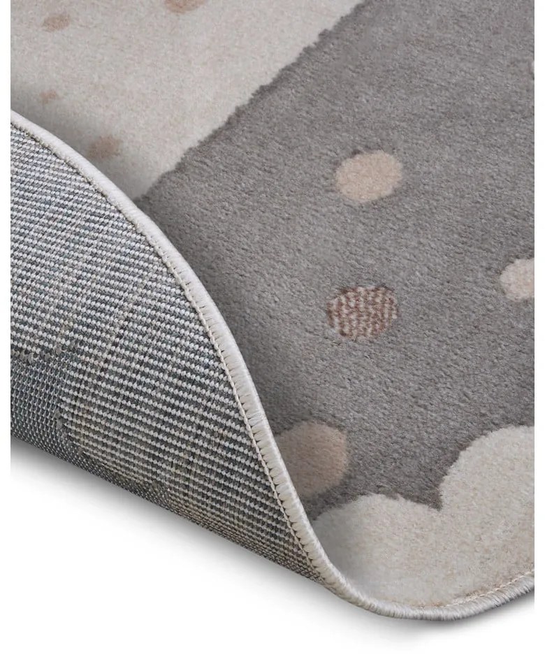 Covor pentru copii gri ø 140 cm Crown – Hanse Home