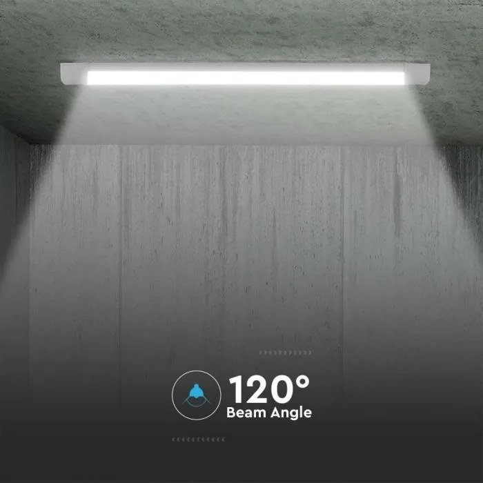 Corp LED liniar, 50W, 6000lm, lumina neutra(4000 K), IP20, alb, V-TAC