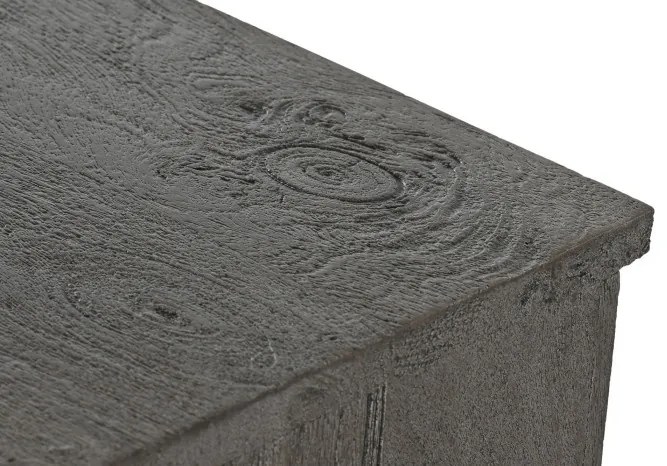 Bufet, gri, din lemn masiv sculptat, Arvane