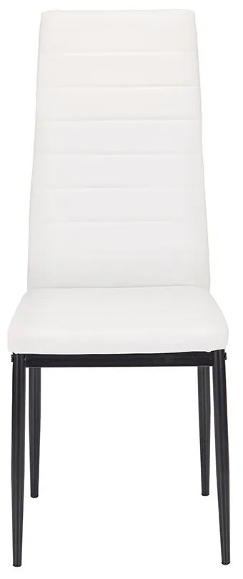 Scaun de masă Tino NOVA în alb și negru