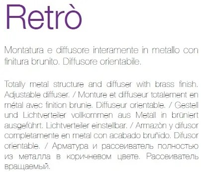 Aplica pentru tablou/ oglinda RETRO AP2 144917