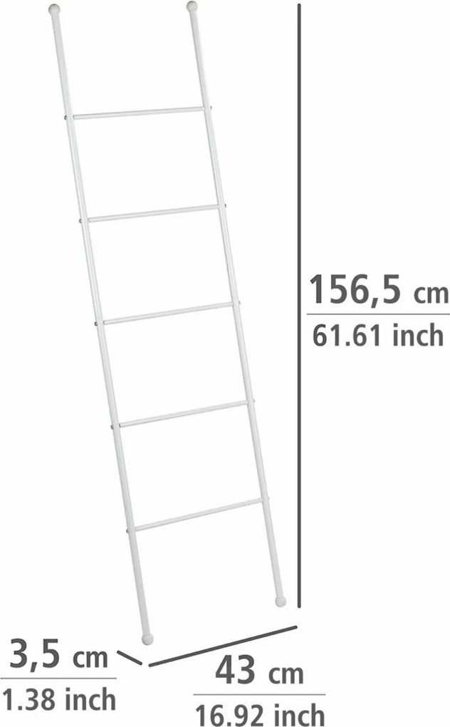 Wenko Scară de baie pentru prosoape VIVA