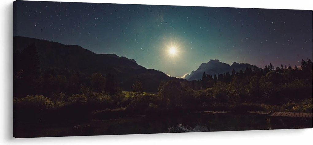 Tablou - cerul nocturn (120x50 cm)