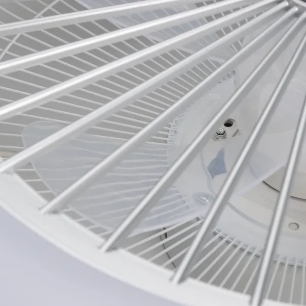 Plafonieră LED dimabilă cu ventilator Brilagi RONDA LED/48W/230V argintiu + telecomandă