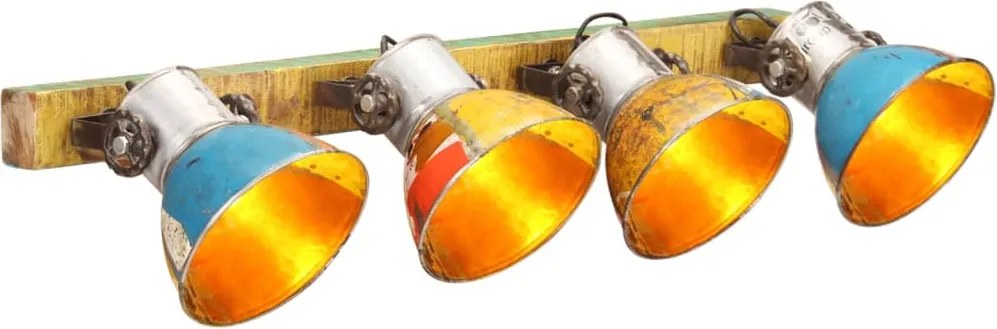 vidaXL Lampă de perete industrială, multicolor, 90x25 cm E27