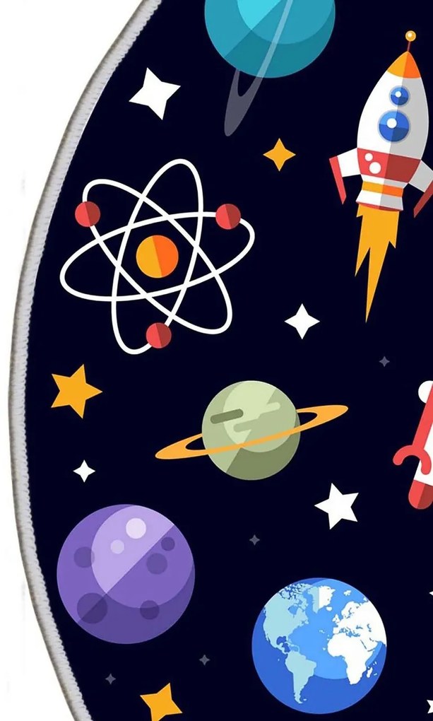 Covor, HMNT926, 90x90 cm, Multicolor