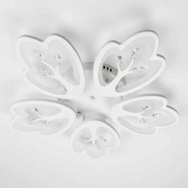 Lustră LED dimabilă aplicată Brilagi TWIST LED/80W/230V 3000-6500K alb + telecomandă