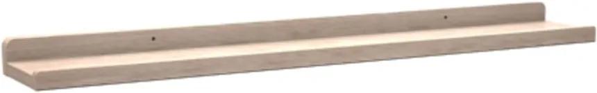 Raft din lemn de stejar, mat, Rowico Metro, lungime 70 cm