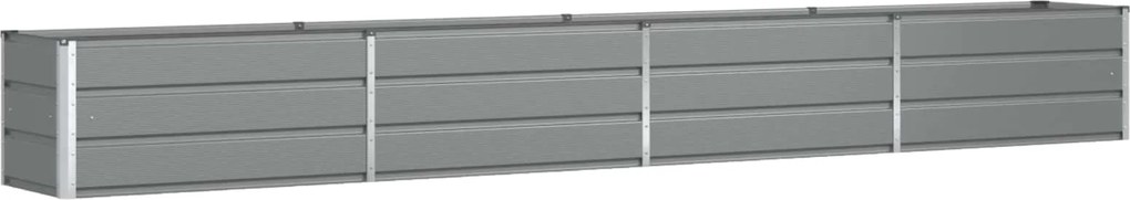 vidaXL Jardinieră Gri deschis 480 x 50 x 45 cm Oțel Galvanizat