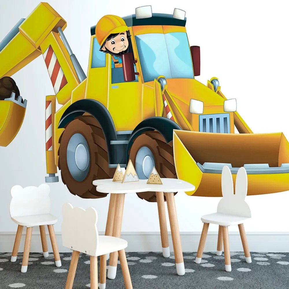 Tapet excavator pentru copii