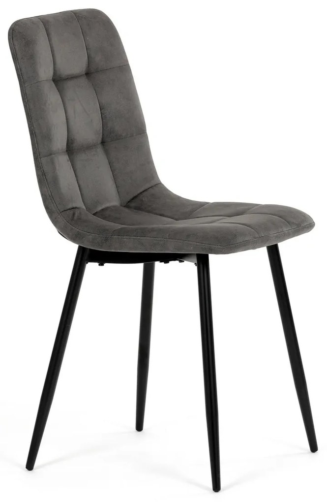 Set de scaune de sufragerie Vintage CT-281 BK3, 4buc