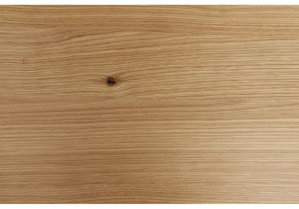 Masă de dining cu blat cu aspect de lemn de stejar 100x220 cm Heaven – Actona