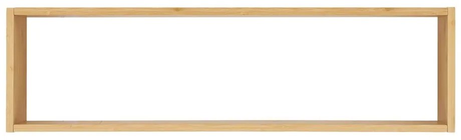Raft în culoare naturală etajat din bambus 70 cm Ember – House Nordic