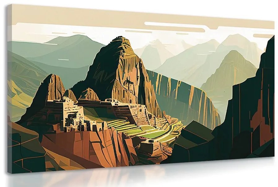 Tablou magnific Machu Picchu