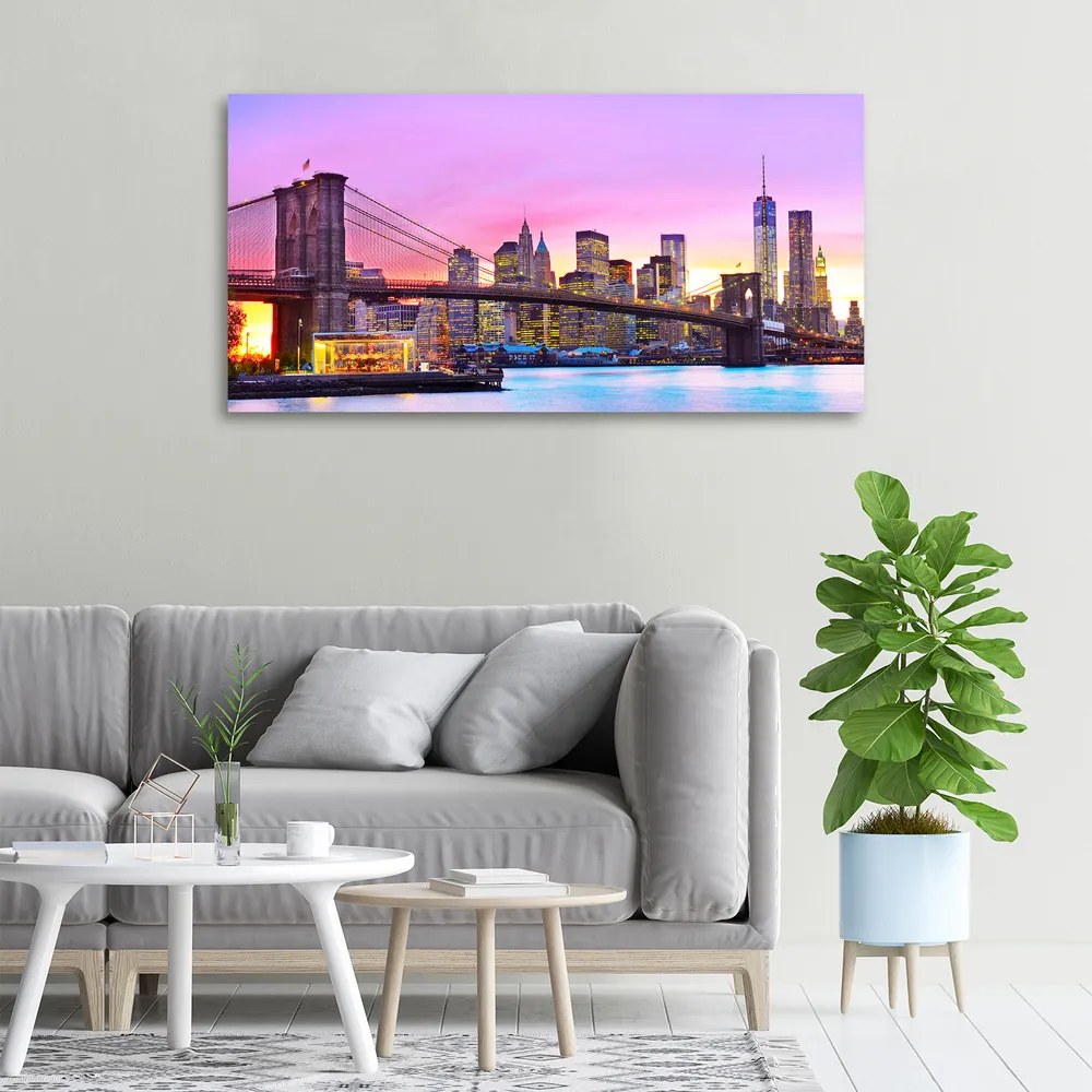 Print pe canvas Manhattan new york city