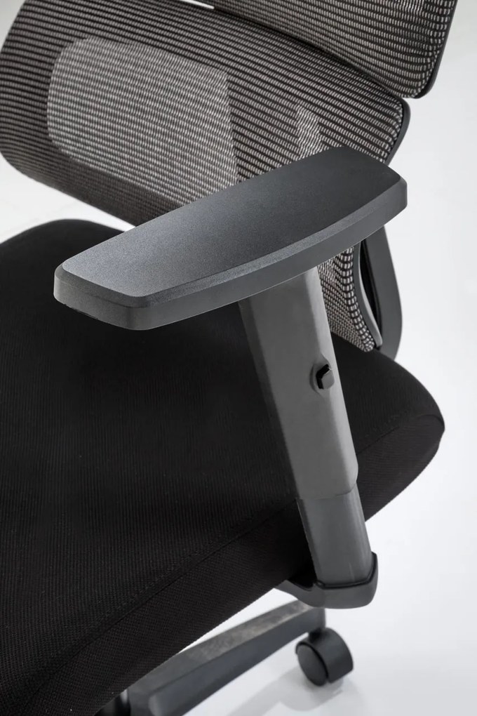 Scaun de birou Pablo gri/negru H127 cm