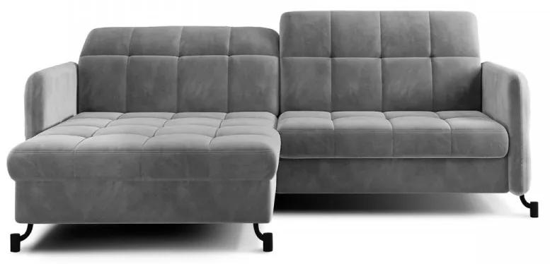 Canapea extensibila cu spatiu pentru depozitare, 225x105x160 cm, Lorelle L03, Eltap (Culoare: Bej / Paros 02)