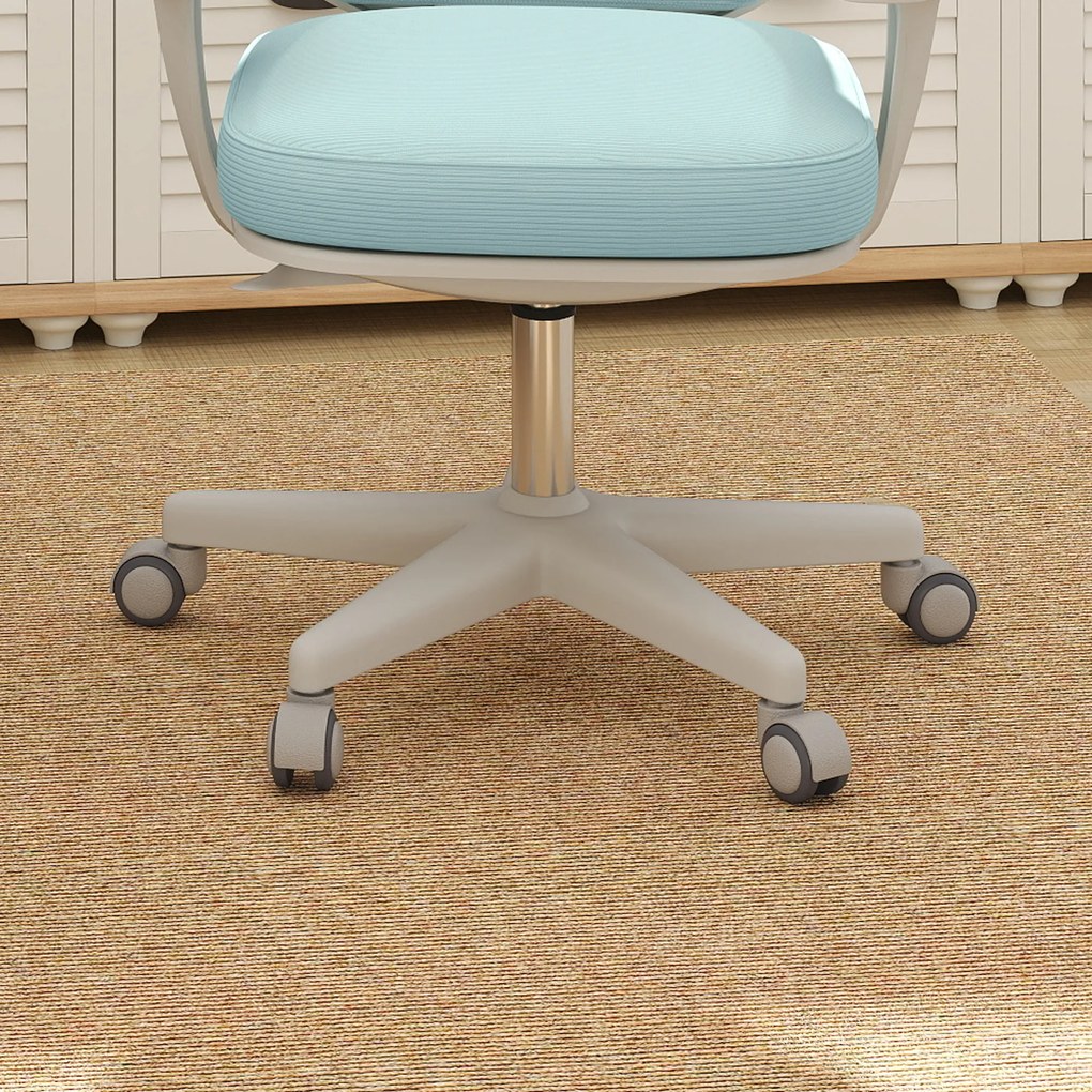 Vinsetto Scaun de Birou Ergonomic, Reglabil pe Înălțime și Respirabil, Verde | Aosom Romania