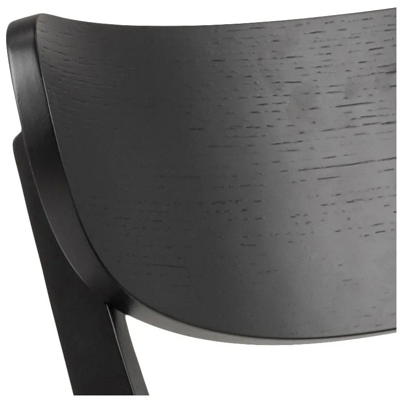 Scaun de dining Actona Roxby, negru
