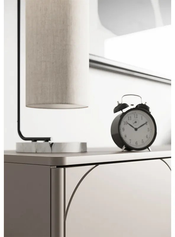 Comodă Sonatia II 150 cm trei uși - casmir / picioare rotunde