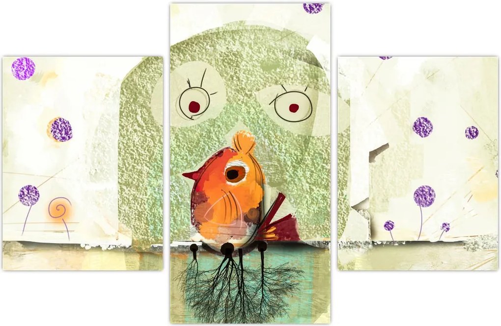 Tablou - Sufletul unei păsări (90x60 cm)