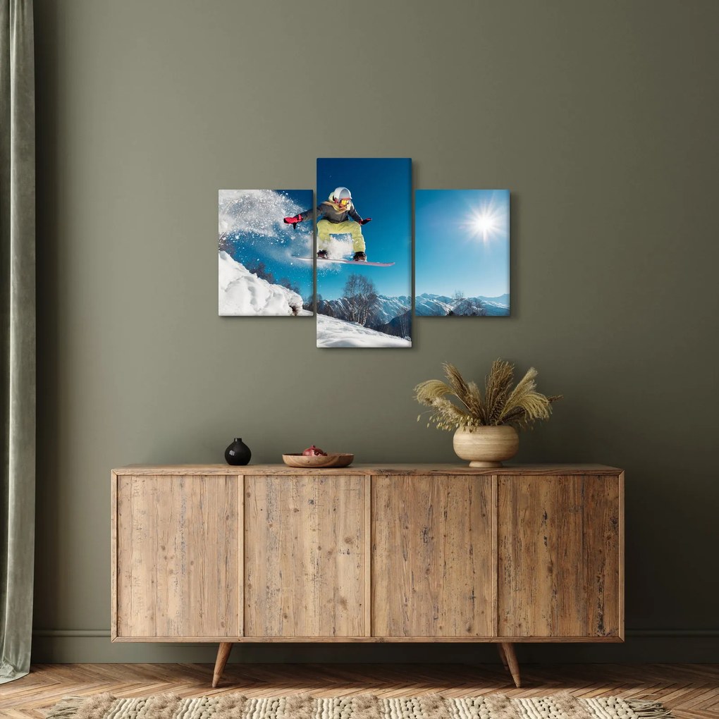 Tablou - Snowboarder (90x60 cm)