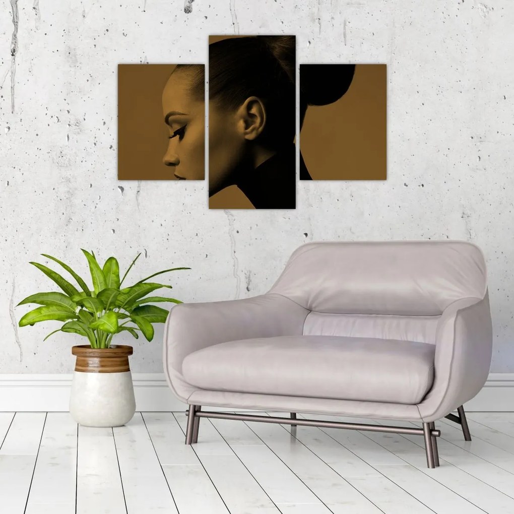 Tablou - Femeie în profil (90x60 cm)