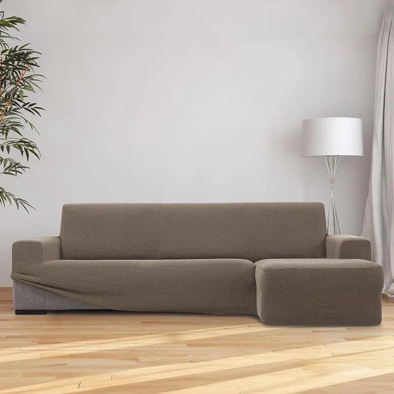 Huse super elastice HARMONIA alunei canapea cu otoman dreapta (l. 210 - 320 cm)