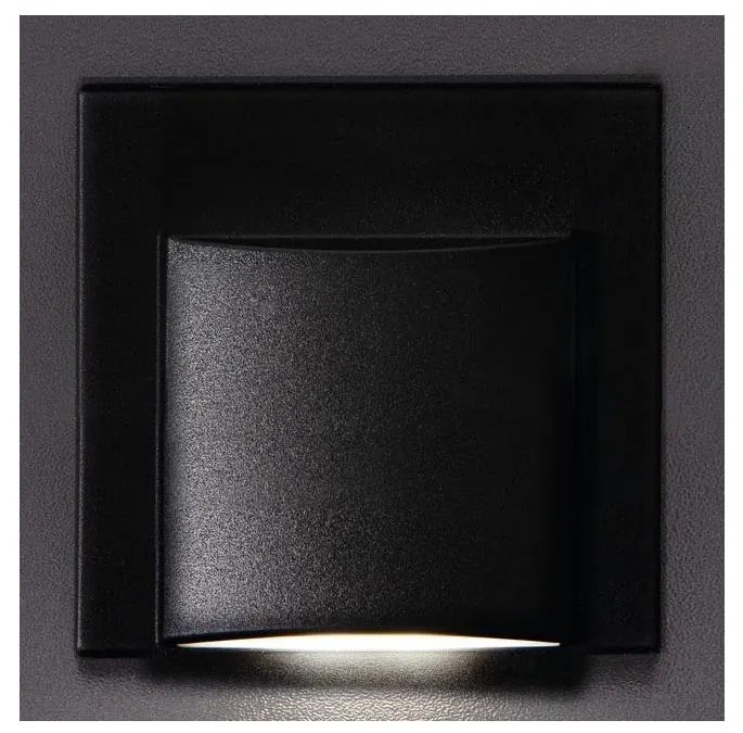 Corp de iluminat LED pentru scări ERINUS LED/0,8W/12V 3000K negru Kanlux 33332